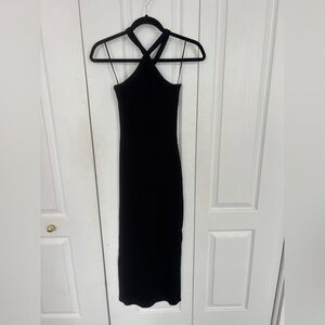 Old Navy Black Strapless Dress